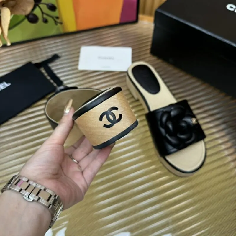 chanel chaussons pour femme s_12254744